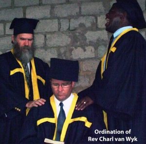 Ordination of Rev Charl van Wyk
