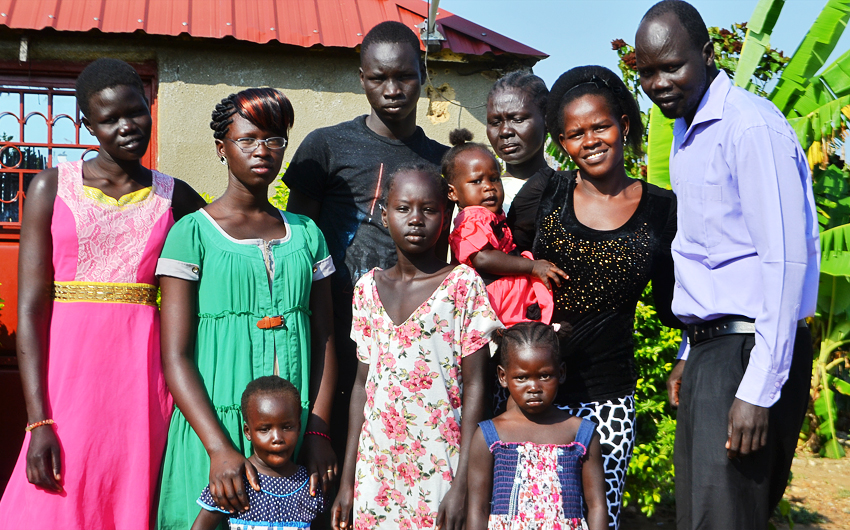 Buli Family, South Sudan, Jahim Buli