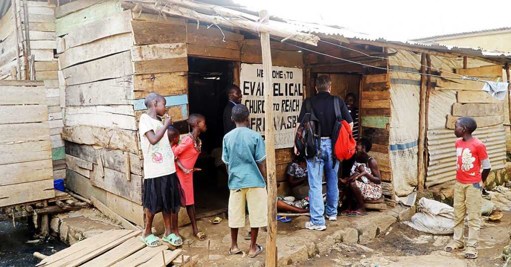 Steve Evers, Muhindo Kawede, International School of Missions, Katooga slum