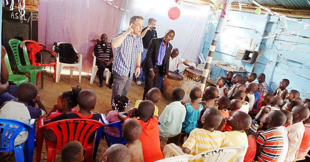 Steve Evers, Muhindo Kawede, International School of Missions, Katooga slum
