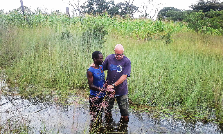 Zambia, Johan Leach, Baptism