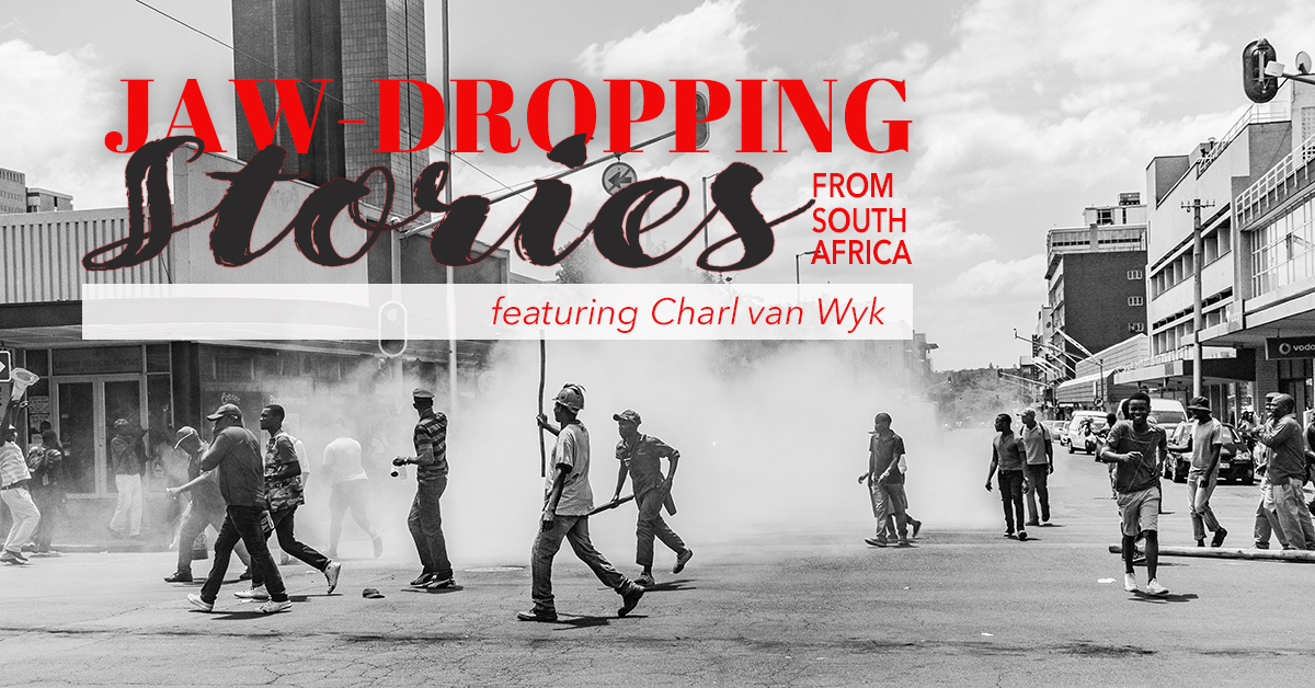 Podcast Episode: Jaw-Dropping Stories from South Africa featuring Charl van Wyk, South Africa, Charl van Wyk