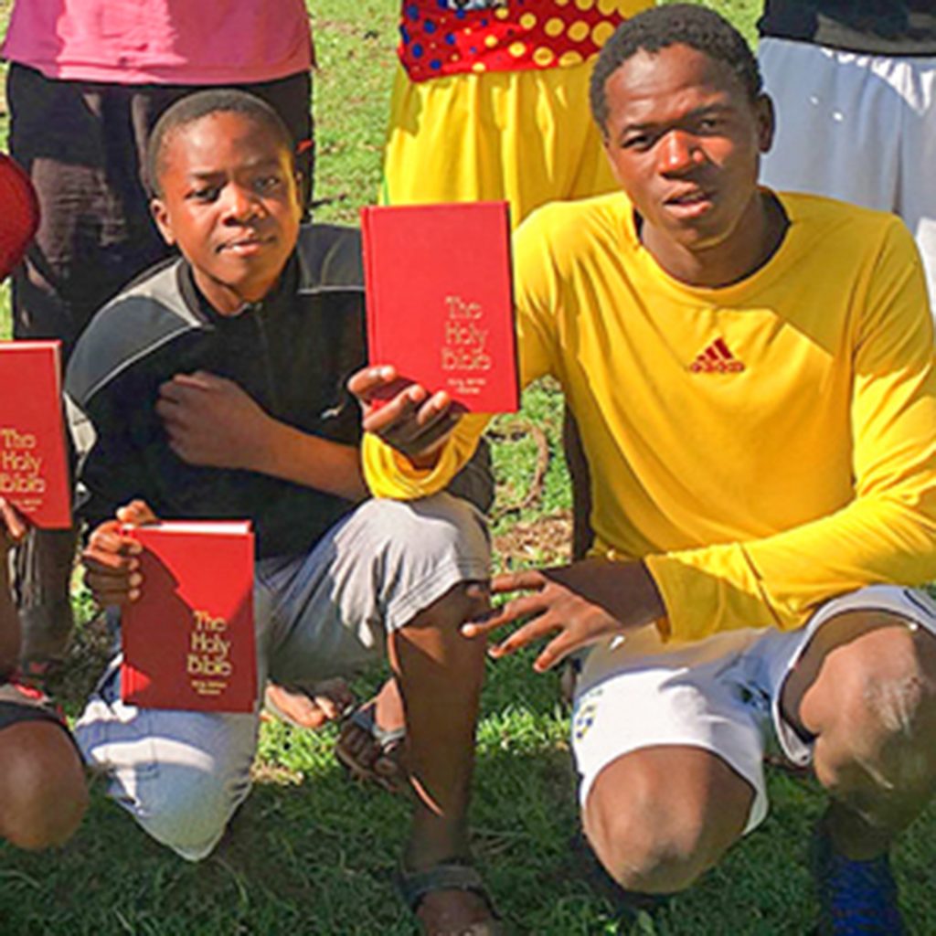 Printed Bibles, Zimbabwe