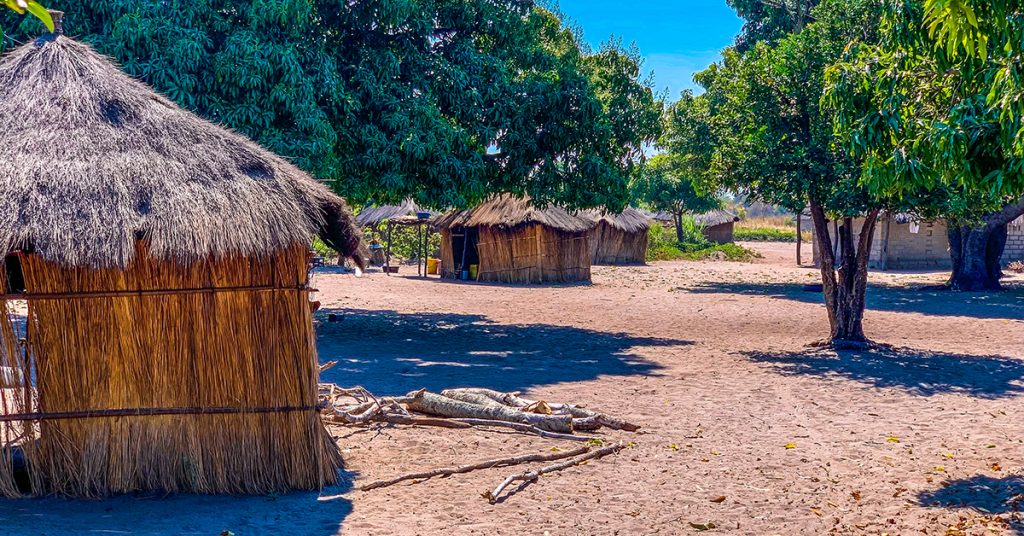 zambia, remote village, leach