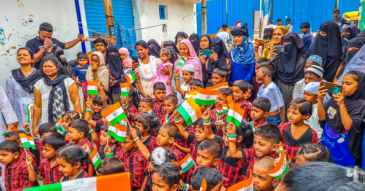 Independence Day celebration at Deepam Primary School