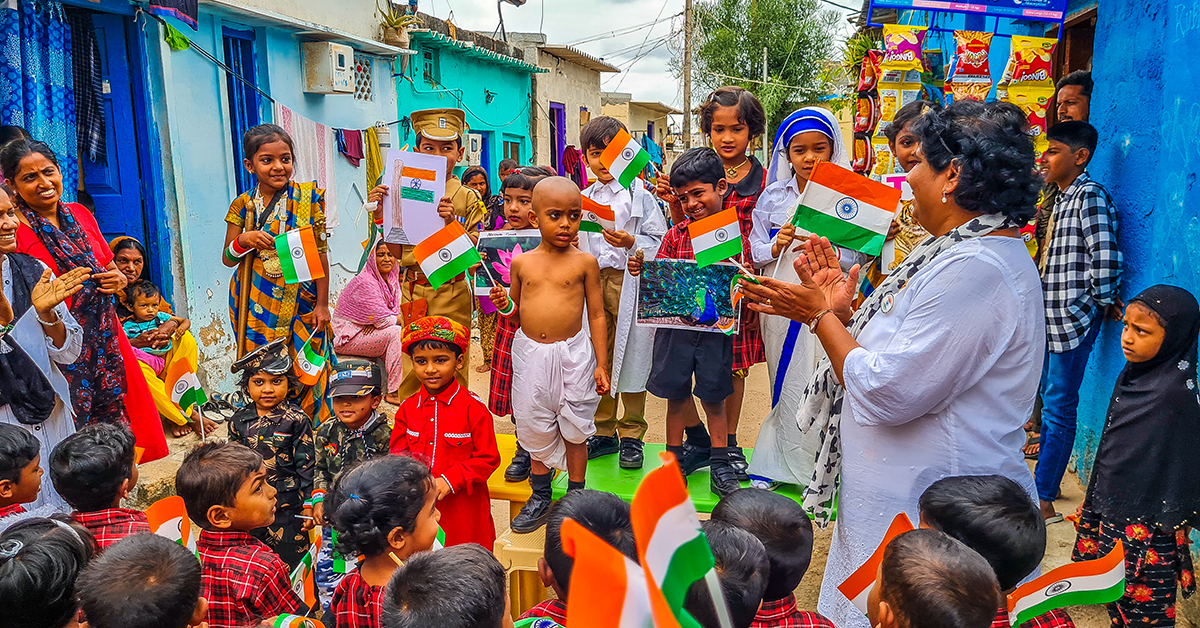Independence Day celebration at Deepam Primary School