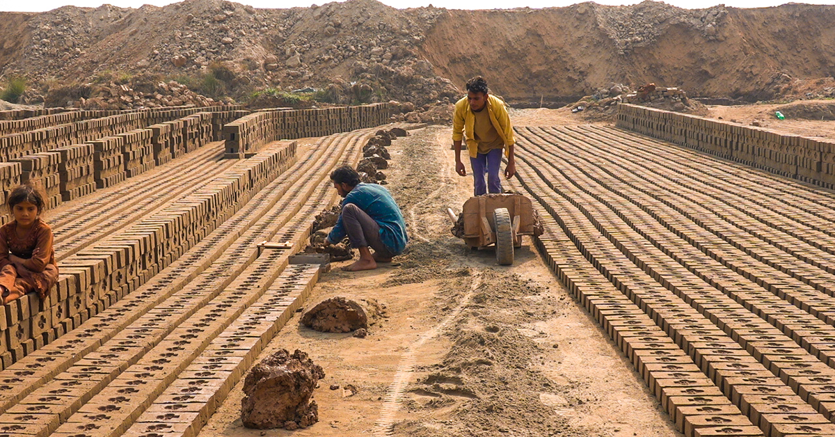 pakistan, brick making