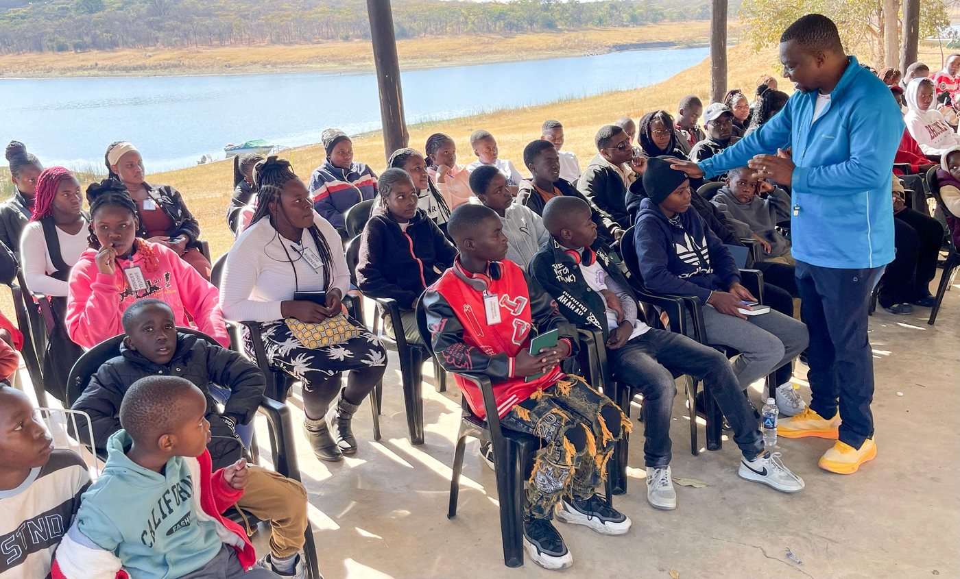 Another camp session in Zimbabwe