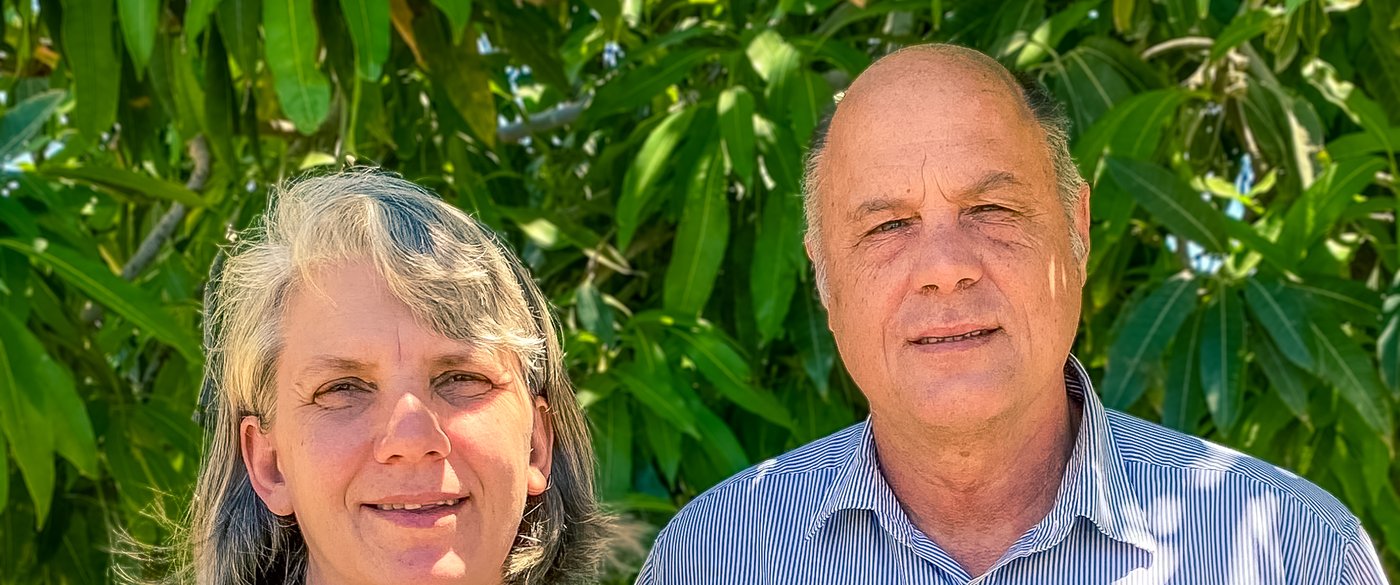 Gerhard and Elmané le Roux, Onseepkans Mission, South Africa